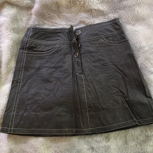 Vintage leather skirt from Japan - Picture 1 of 6